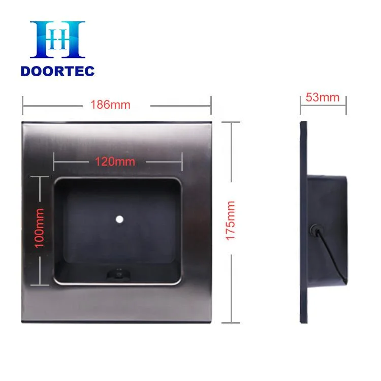 Doortec PT03 Sensor de pie de la puerta automática de patear el interruptor de Hospital y la habitación estaba limpia