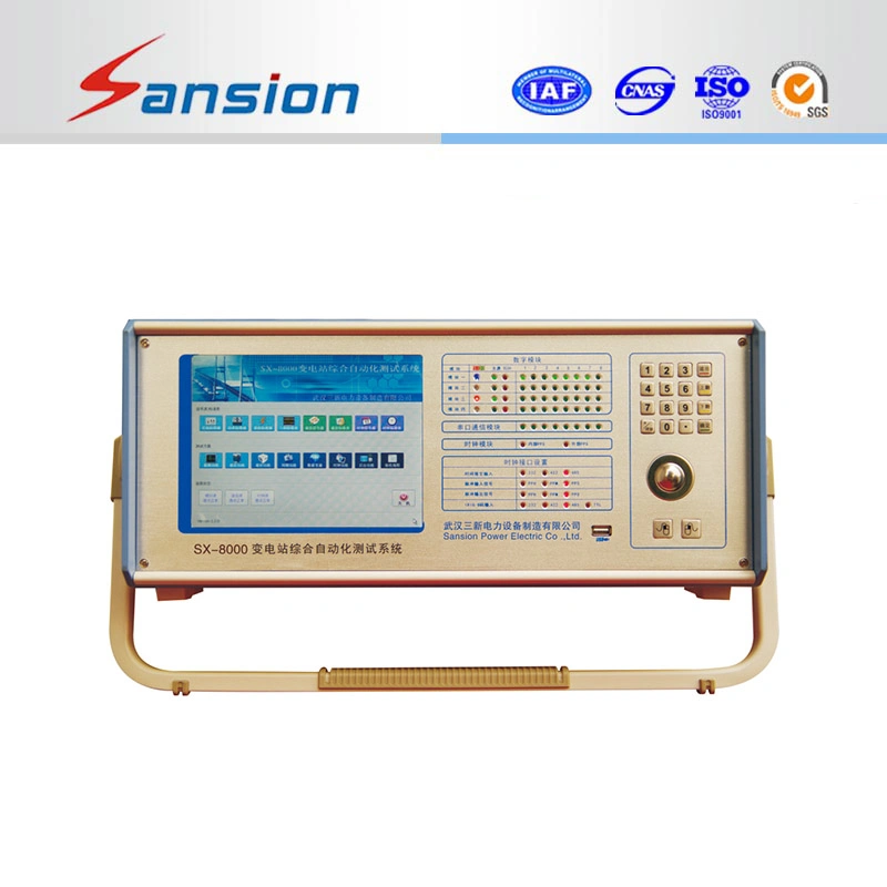 Best Selling Six Phase Relay Protection Tester with Fault Self Diagnosis and Locking Function