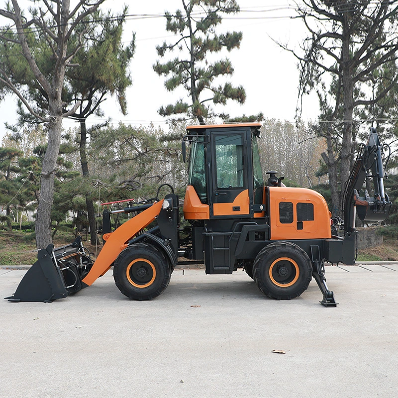 Cheap Small Backhoe Loader Compact Backhoe Loader 4X4 EPA