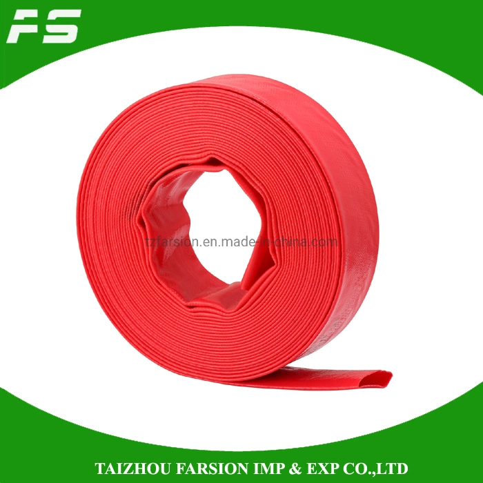 Flexible PVC Lay Flat Mine Watering Delivery Agriculture Suction Discharge Duct Hose Pipe