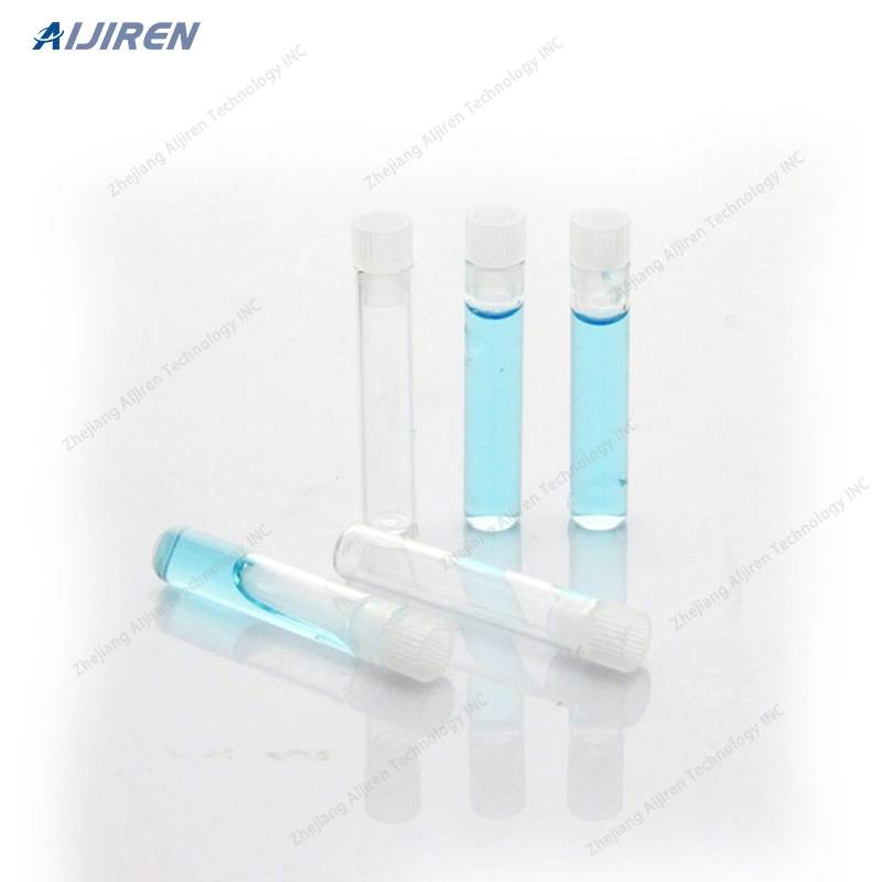 8.2X40mm Lab 1ml Glassware Tubular Bottle Vial for HPLC Analysis