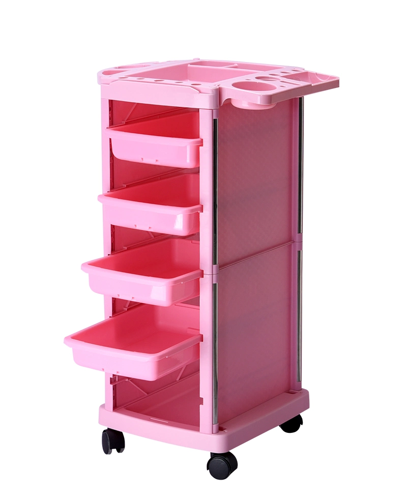 Salon SPA Service Tray Holder Beauty Trolley Cart