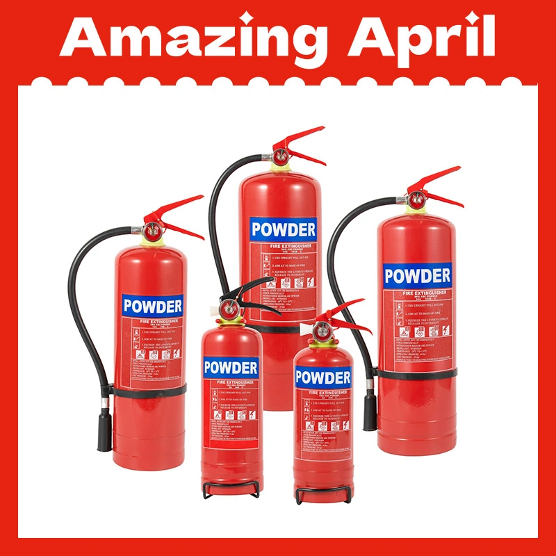 Factory Price OEM 1kg 2kg 4kg 8kg ABC Dry Powder Fire Extinguisher