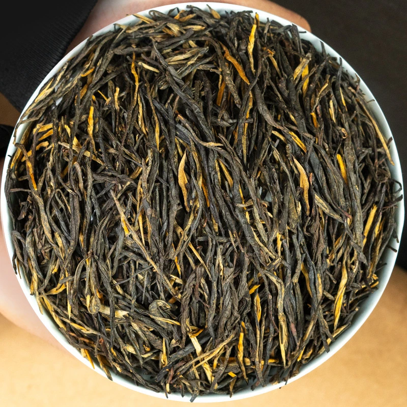 Fengqing Black Tea Golden Bud Big Needle Top Yunnan Dianhong Black Tea