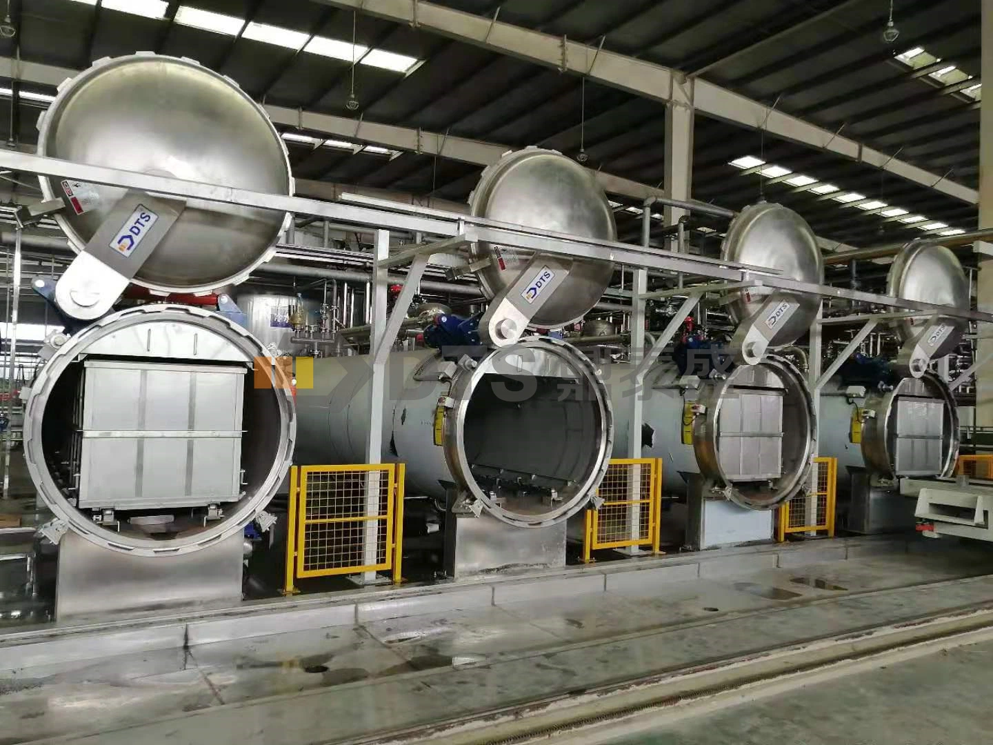 High-End Water Spray Retort/Autoclave/Sterilizer for Foods and Beverages Pet Food with Perfect Thermal Distribution