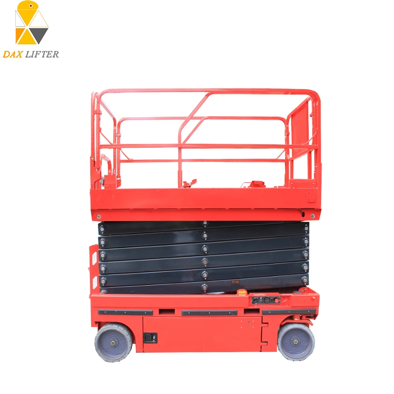 6m 8m Easy Operation 320kg Load Self-Propelled Hydraulic Lifting Equipment