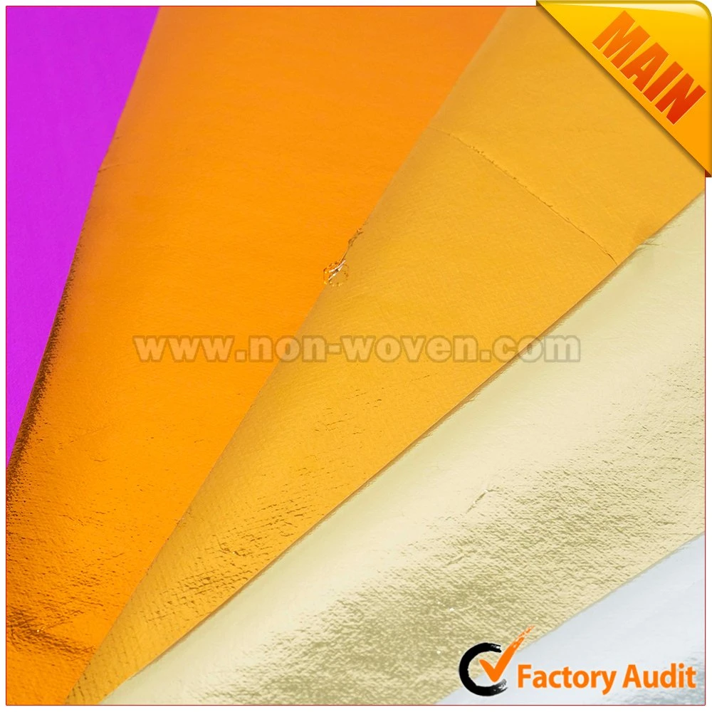 Pet Metallic Film Lamination Nonwoven for Making Bags