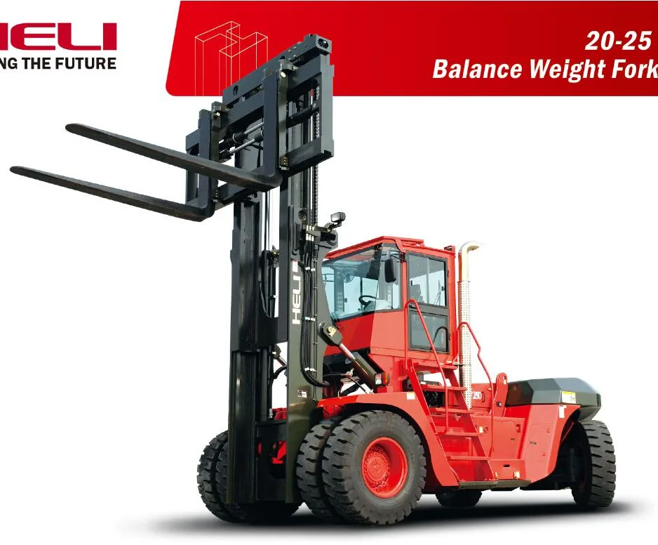 G Series 20-25t I. C. Counterbalanced Heli Diesel Forklift (CPCD250)