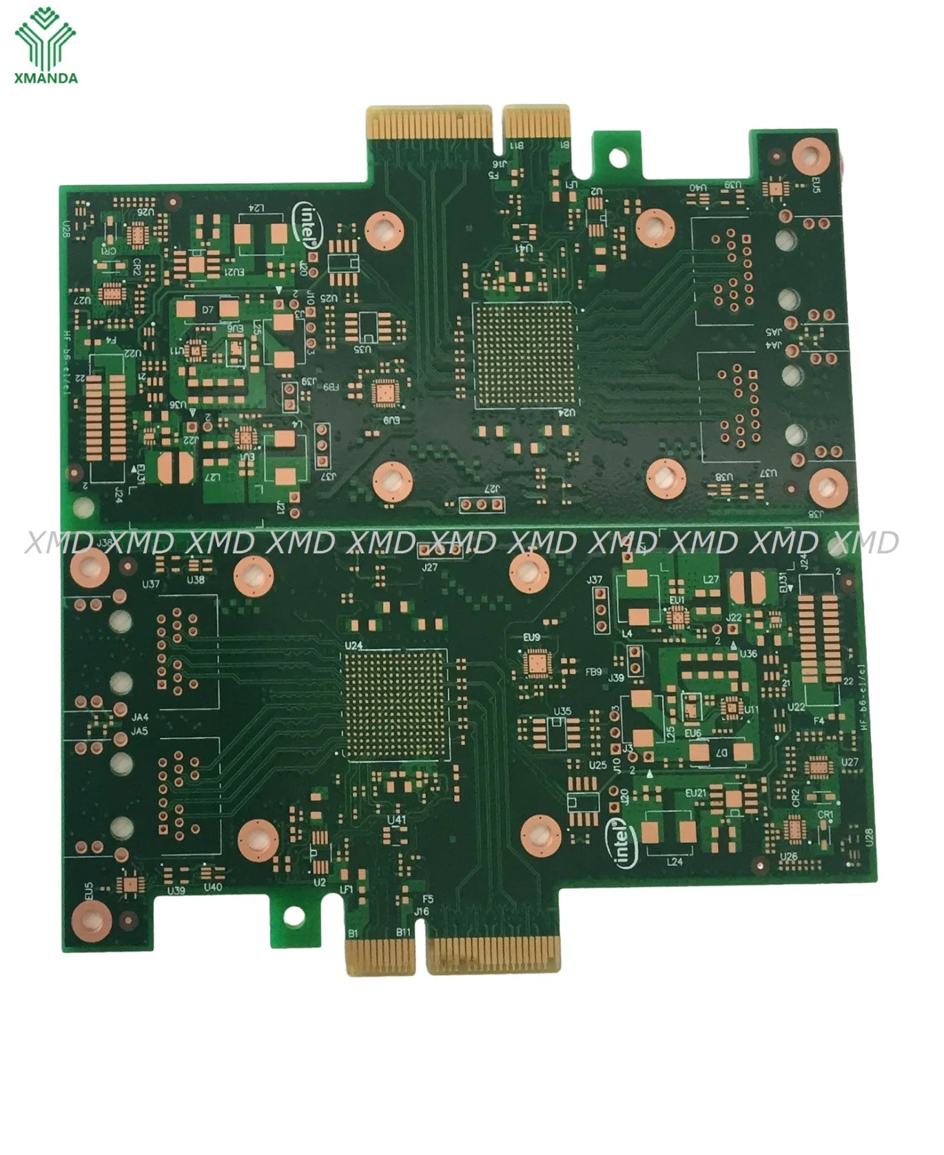 PCB de alta frecuencia con tarjeta de inserción de dedo de oro