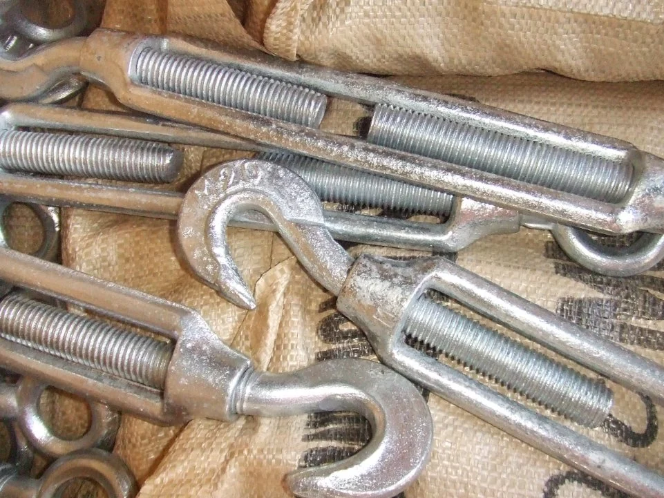 Commercial Type Turnbuckle, European Type Mellable Steel Turnbuckle