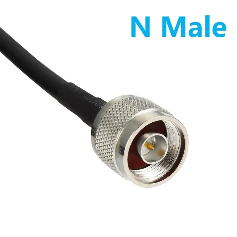 Loss LMR 400 Extension Coaxial Cable N Male to SMA Male Type Plug Connectors Cable