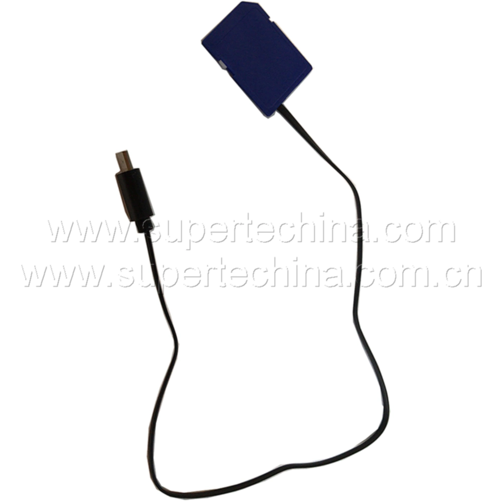 Industrial Customized SD Card with Super Thin Cable and Mini USB/Micro USB/USB/USB Type C Interface (S1A-1203D)