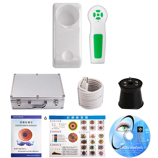 Rendimiento de alta calidad/alto costo de 12MP Iriscope Iris Analyzer El analizador de iridología System