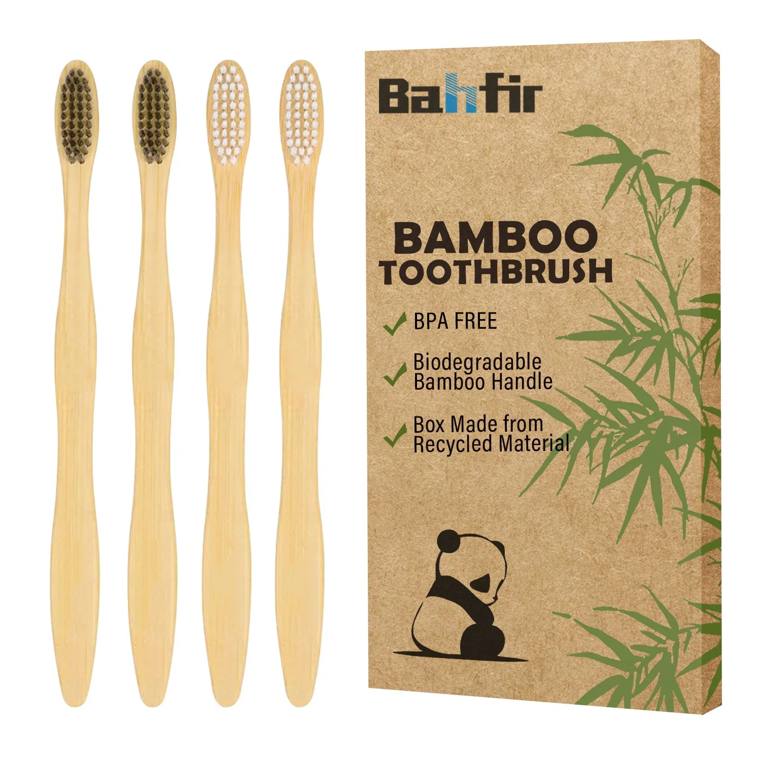 Oral Care High quality/High cost performance OEM Bamboo Toothbrush for Adult