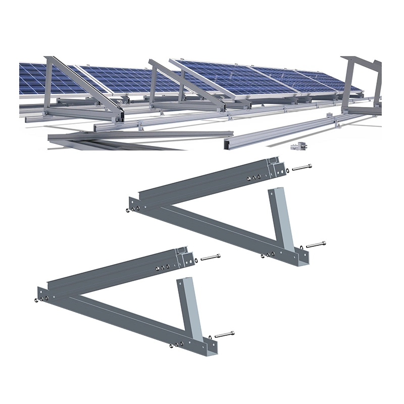 Настройки производителя PV балласта на крыше солнечной поддержки плоская КРЫША СОЛНЦЕЗАЩИТНАЯ ПАНЕЛЬ установки системы для установки в стойку