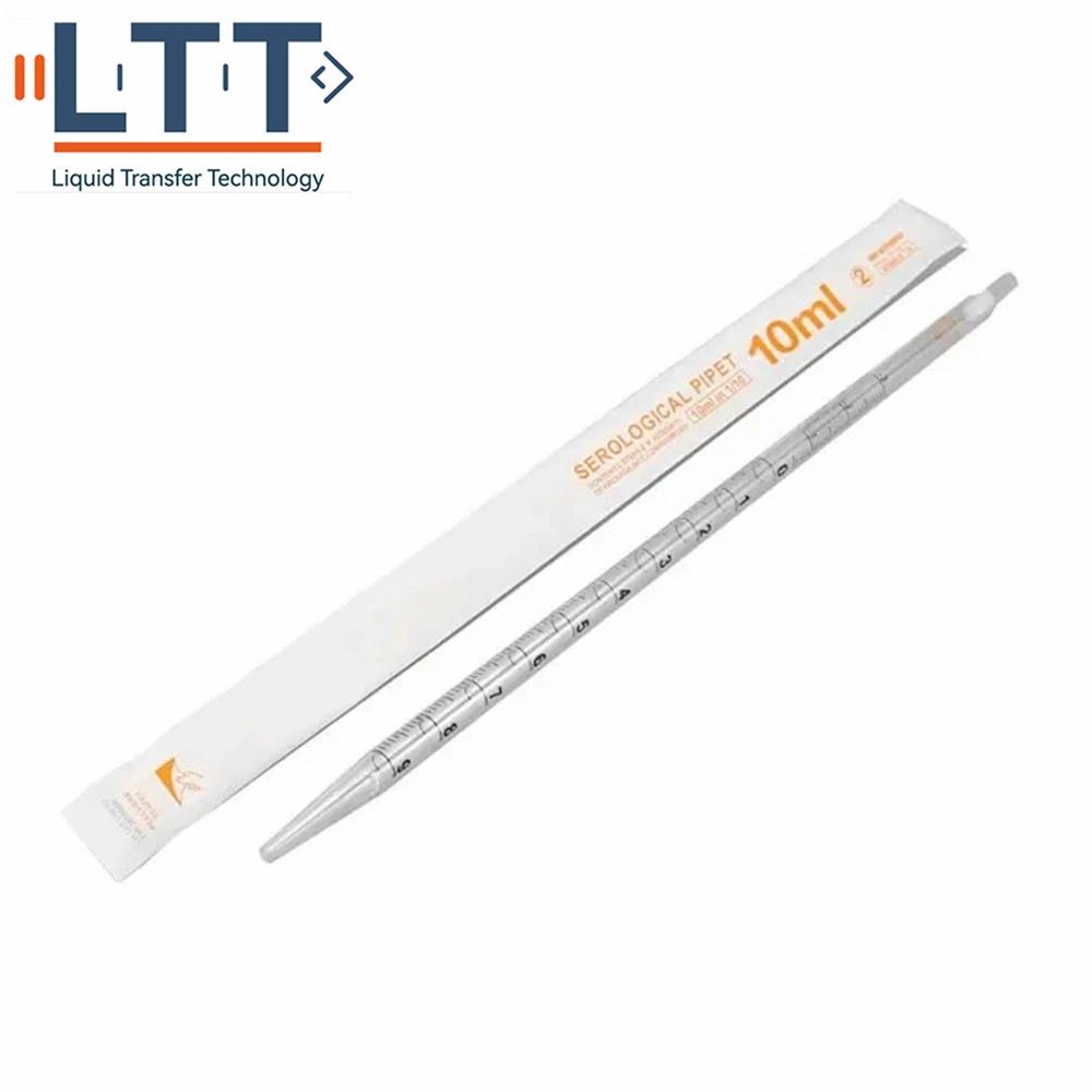 Liquan Brand Microlab Aid Pipette 2ml Lab Disposable Plastic Sterile Serological Pipette 5ml