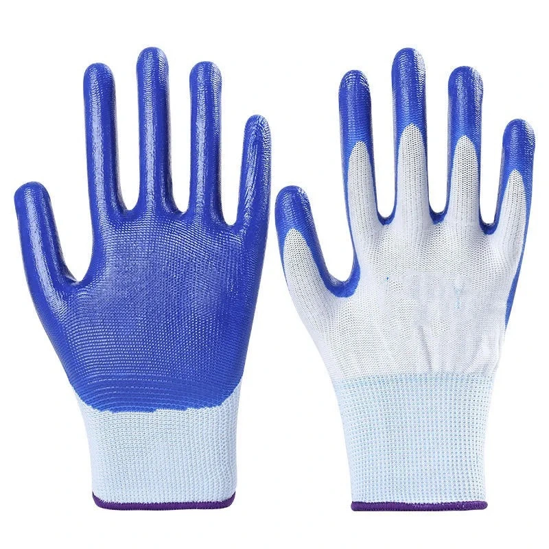 Wholesale/Supplier Construction Safety Labor Cotton Knitted PVC Dotted Safety Work Gloves