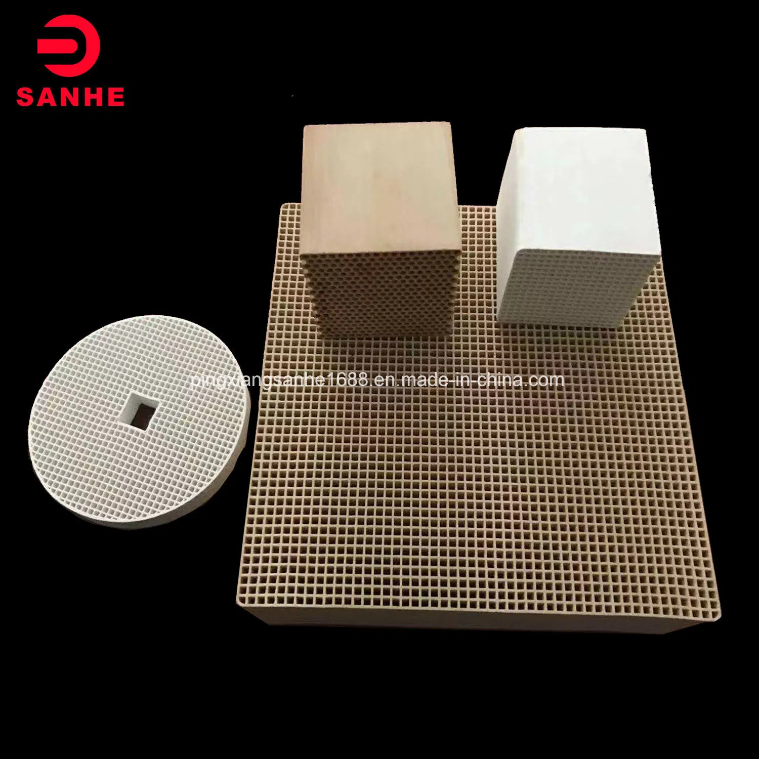 Honeycomb Ceramics Rto Heating Storage Cordierite Material