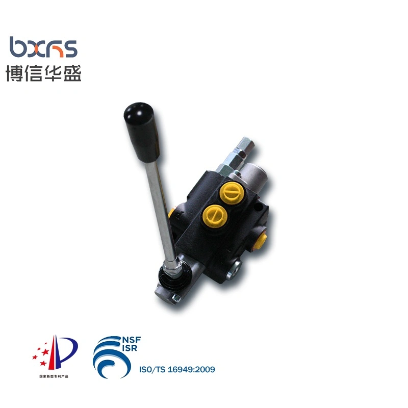 Distributor P40 Single Spool Hydraulic Monoblock Directional Hand Control Valve