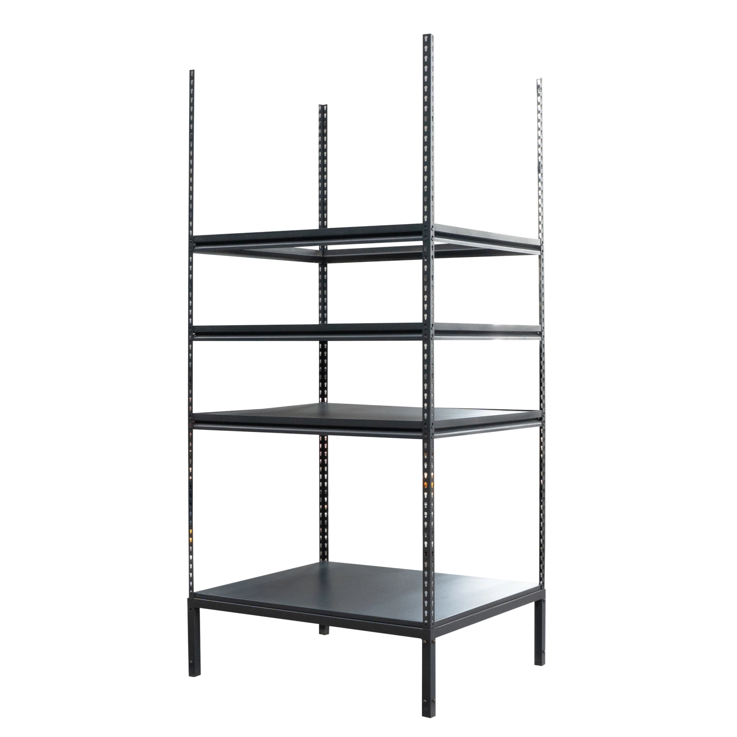 Jise Newest Production to Sell with 5-Tiers Angle Steel Shelf/Rack for Industrial Storage.