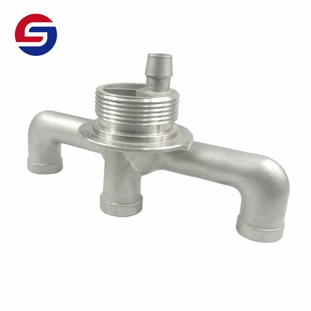 Custom Processing Precision Casting 304 Stainless Steel Boiler Pipe Fittings Three-Way/Four-Way Parts