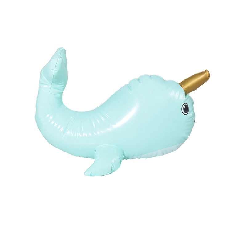 Équipement de jeu d'eau personnalisé Nalwhale gonflable, arroseur d'eau en spray, jouets gonflables.