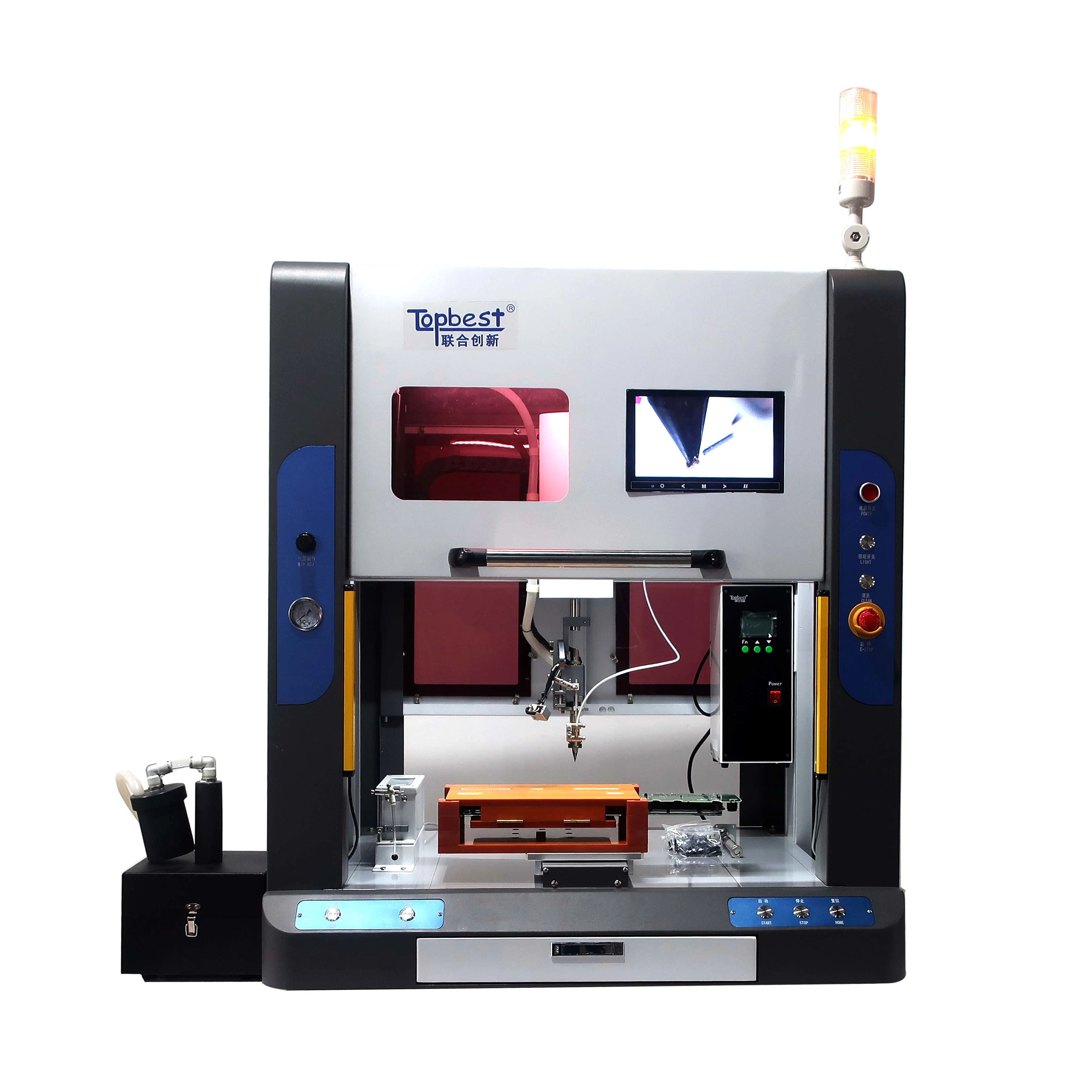 Topbest Welding Robot Machine Soldering Tin Robot with Smoke Purification System