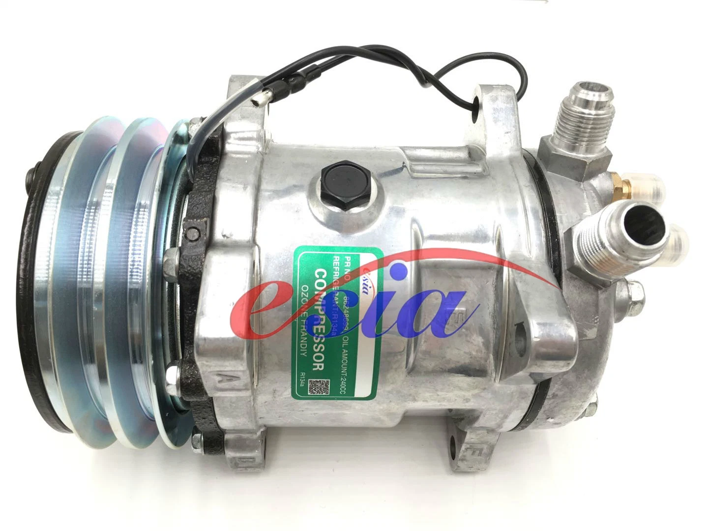 Auto Parts Compressor for Mitsubishi New Canter, Rosa Bus, Truck Msc90ta 24V 6pk 120mm