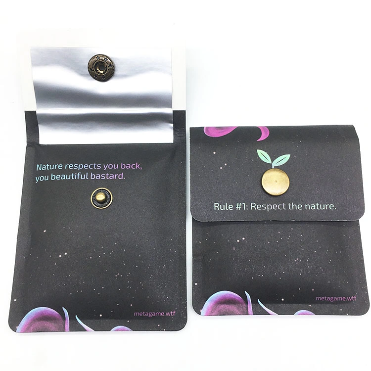 Hot-Selling Customized EVA Ashesive Portable Cigarette Ash Bag Pocket Ashtray Ashes Bag Ashtray Bag