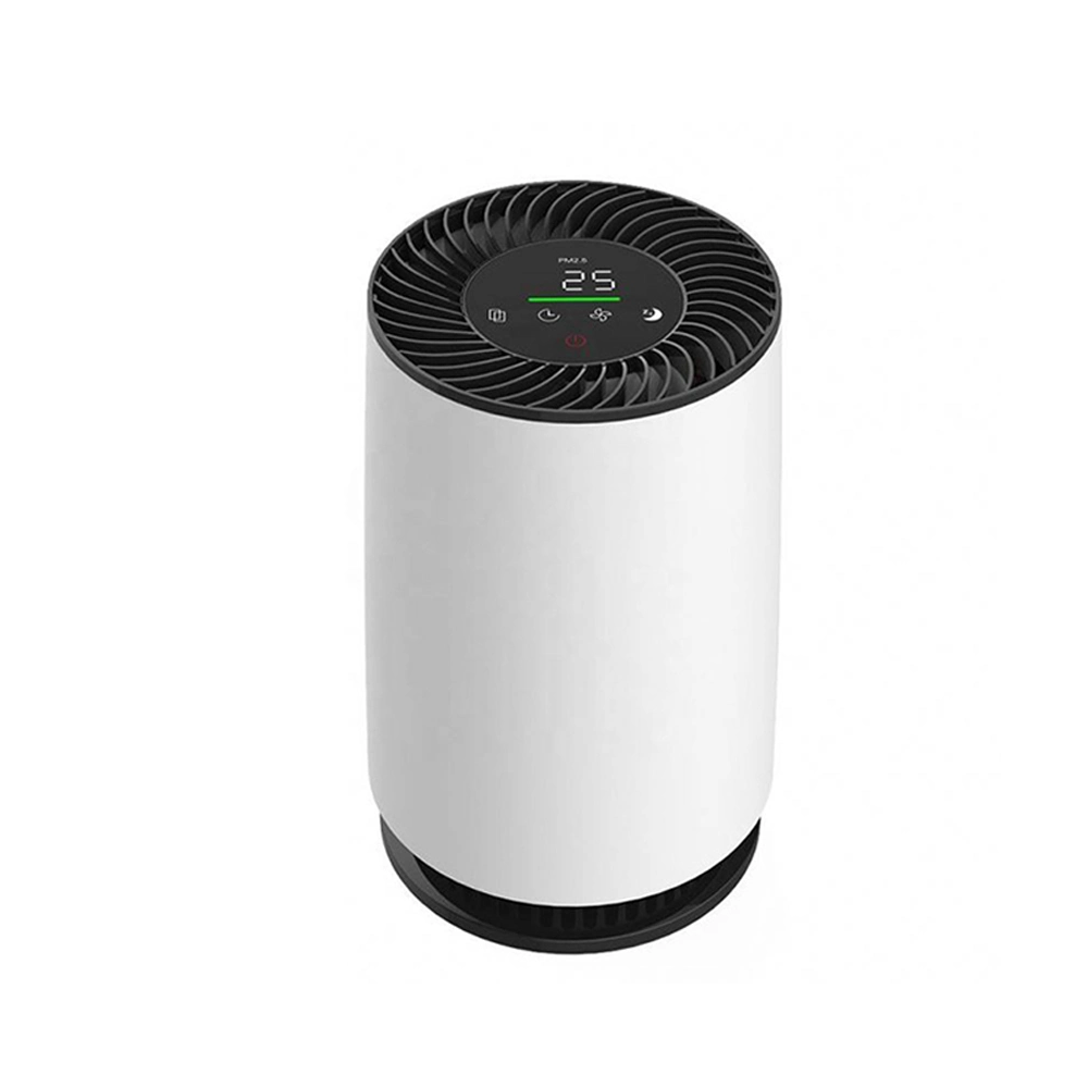 جهاز تنقية الهواء المحمول المزود بتقنية WiFi Smart Desktop Air Cleaner for Car Office Travel Bedroom، جهاز تنقية الهواء المحمول المزود بمزيل دخان من مسببات الحساسية