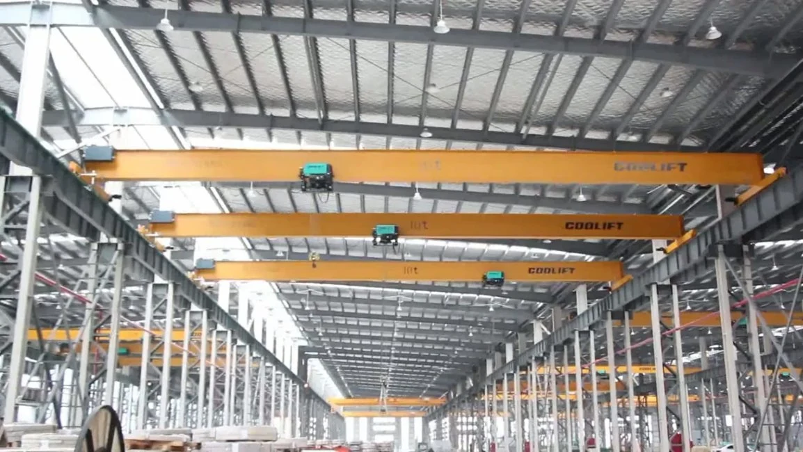 European Style Single Girder Wire Rope Electric Hoist Overhead Crane