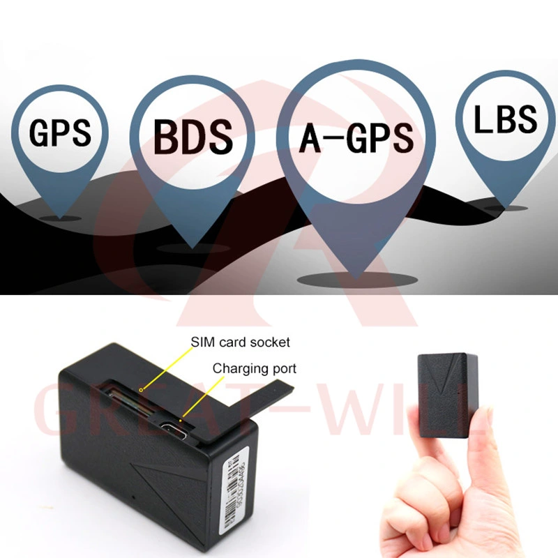 Great Will At3 SIM Card Socket GPS Tracker Car Vehicle Tracking Auto Tracking Devices for Cars