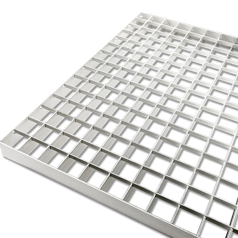 316L Polish Plain Stainless Steel Grating with Floor Drain Grate