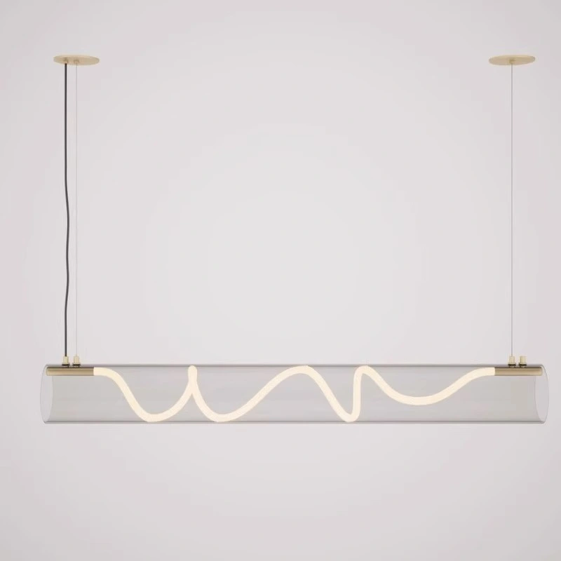 Italian Designer Modern Interior LED Light Strip Linear Silicone LED Lighting (334)