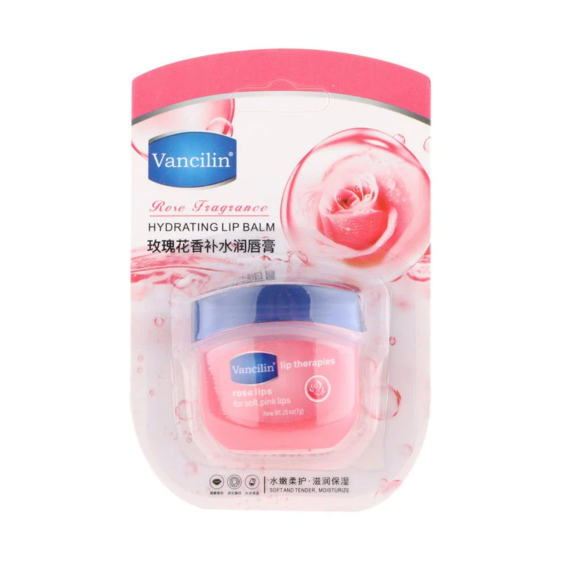 New Arrival 7g Strawberry Vancilin Moisturizing Vegan Lip Balm