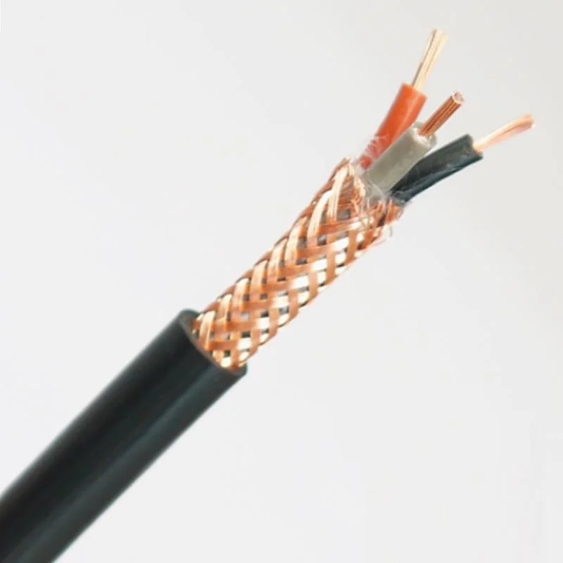 Rendimiento de alta calidad/alto costo de salida de fábrica de cobre PVC Cable blindado de 2 Núcleos de cable de fibra óptica