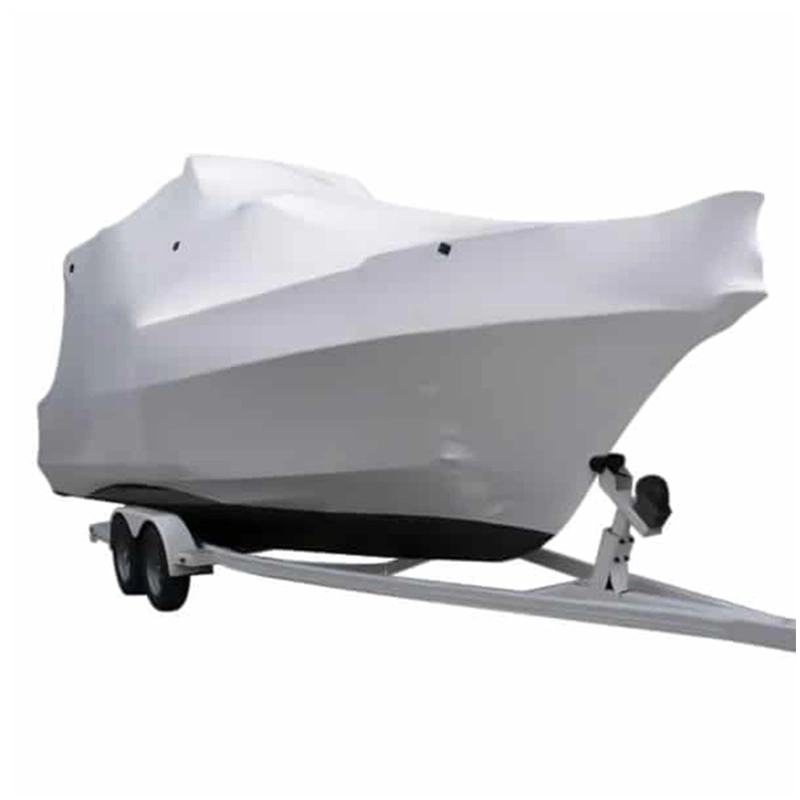 Vente en gros de bateau emballage moulant rouleau de film moulant pour les bateaux Plastique rétractable blanc de qualité industrielle