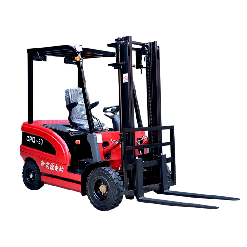 Electric Forklift 2t Hydraulic Loading and Unloading Truck 5t Four-Wheel Cart