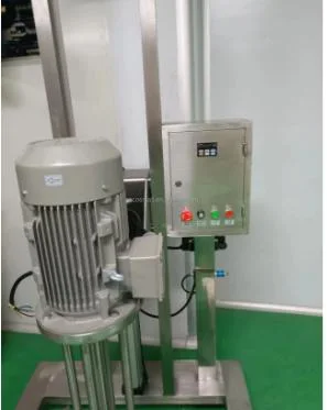 Hight Speed Pneumatic Lifting High Shearing Disperser Homogenizer Machine