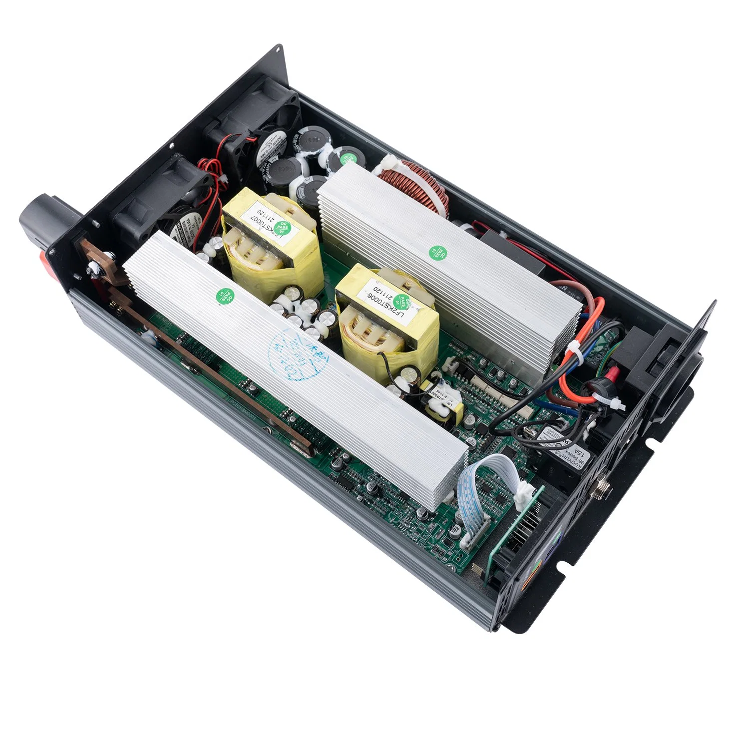 Yassion 2500W Pure Sine Wave Inverter DC 12V/24V to AC 110/230V off Grid Solar Power Inverter with CE, RoHS, E-MARK Certificate