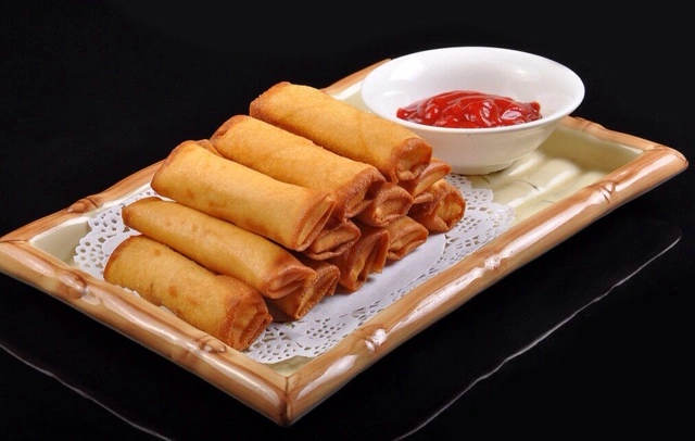 Pâte à rouleaux de printemps Nugget surgelé en gros pour la fabrication de rouleaux de printemps