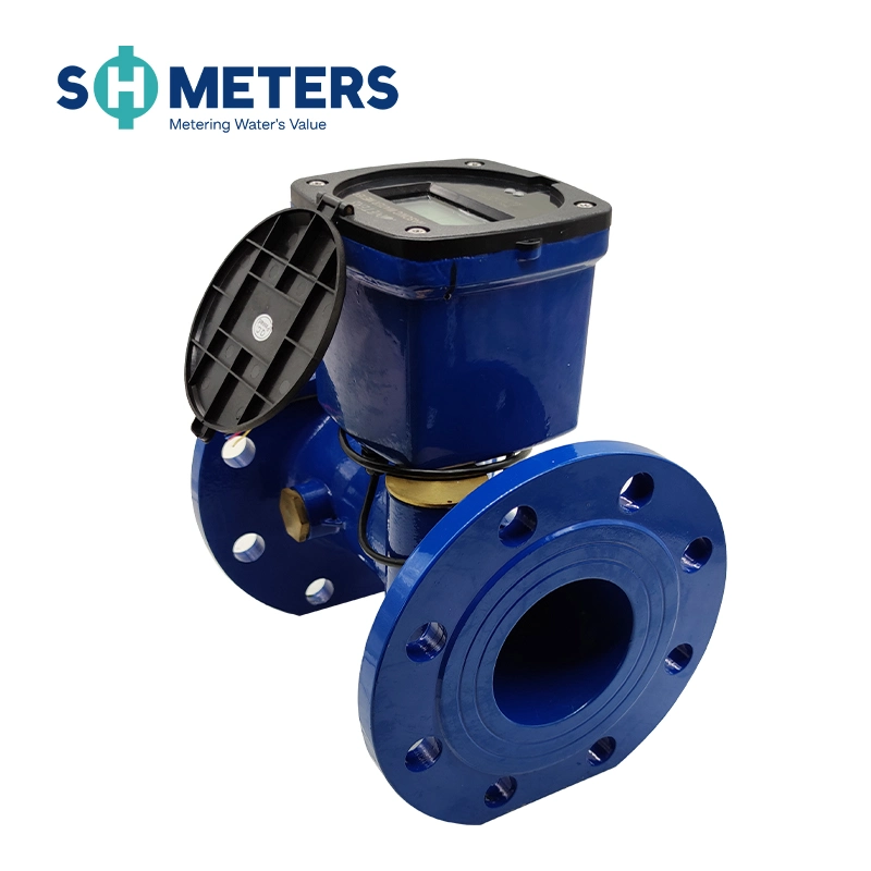 Grueso tamaño DN50~DN300 Cuerpo de latón de visualización de datos de múltiples Medidor de agua ultrasónico