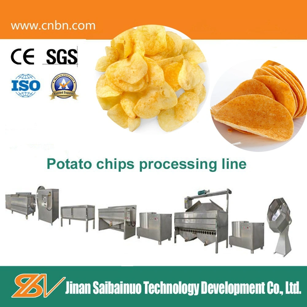 Ce Standard Semi-Automatic Fresh Potato Chips Production Machine