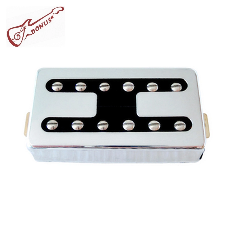 Guitar Parts H Style Chrome Cover Ceramic Lp Guitar Pickup