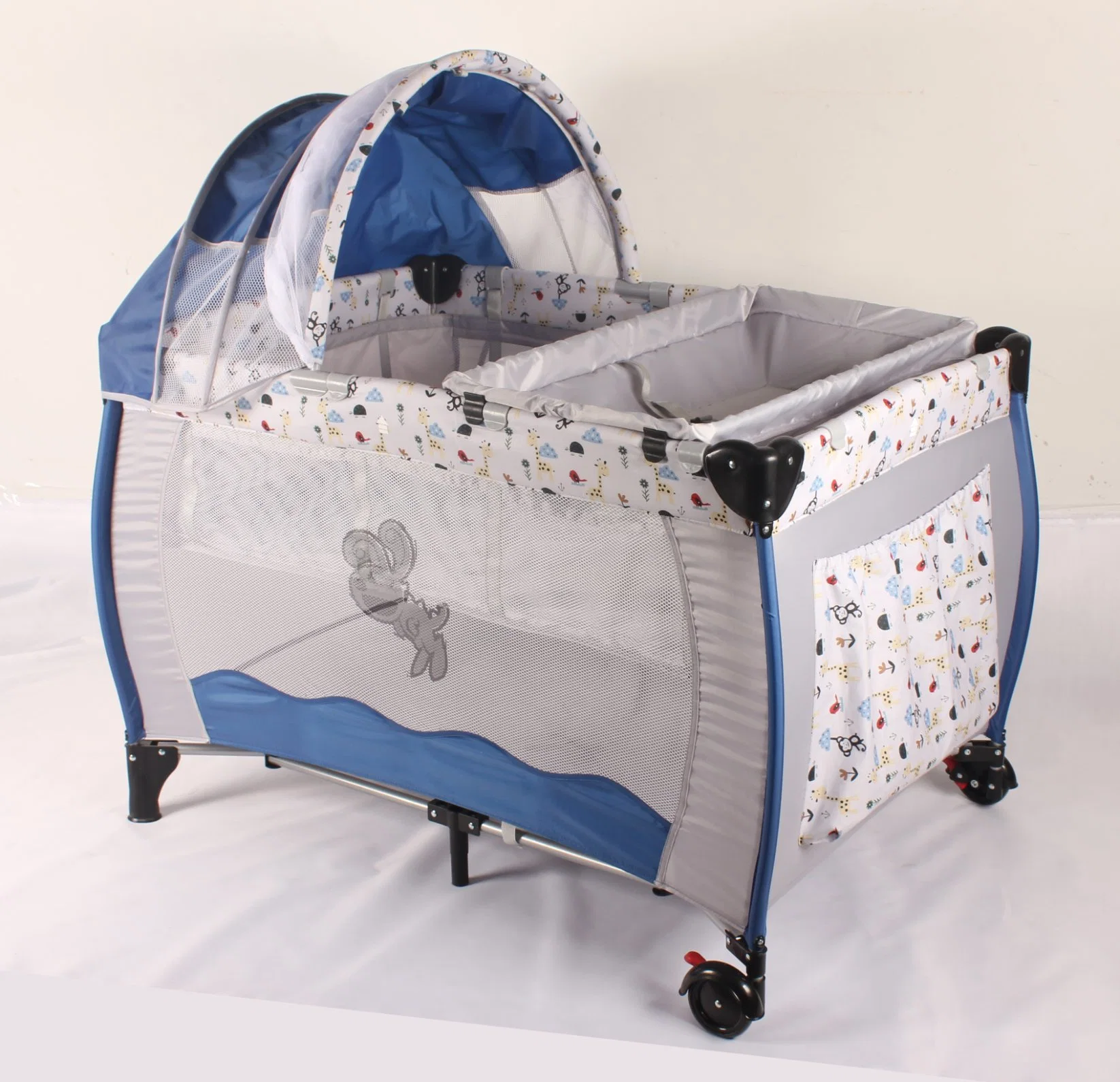 Cuna cama plegable