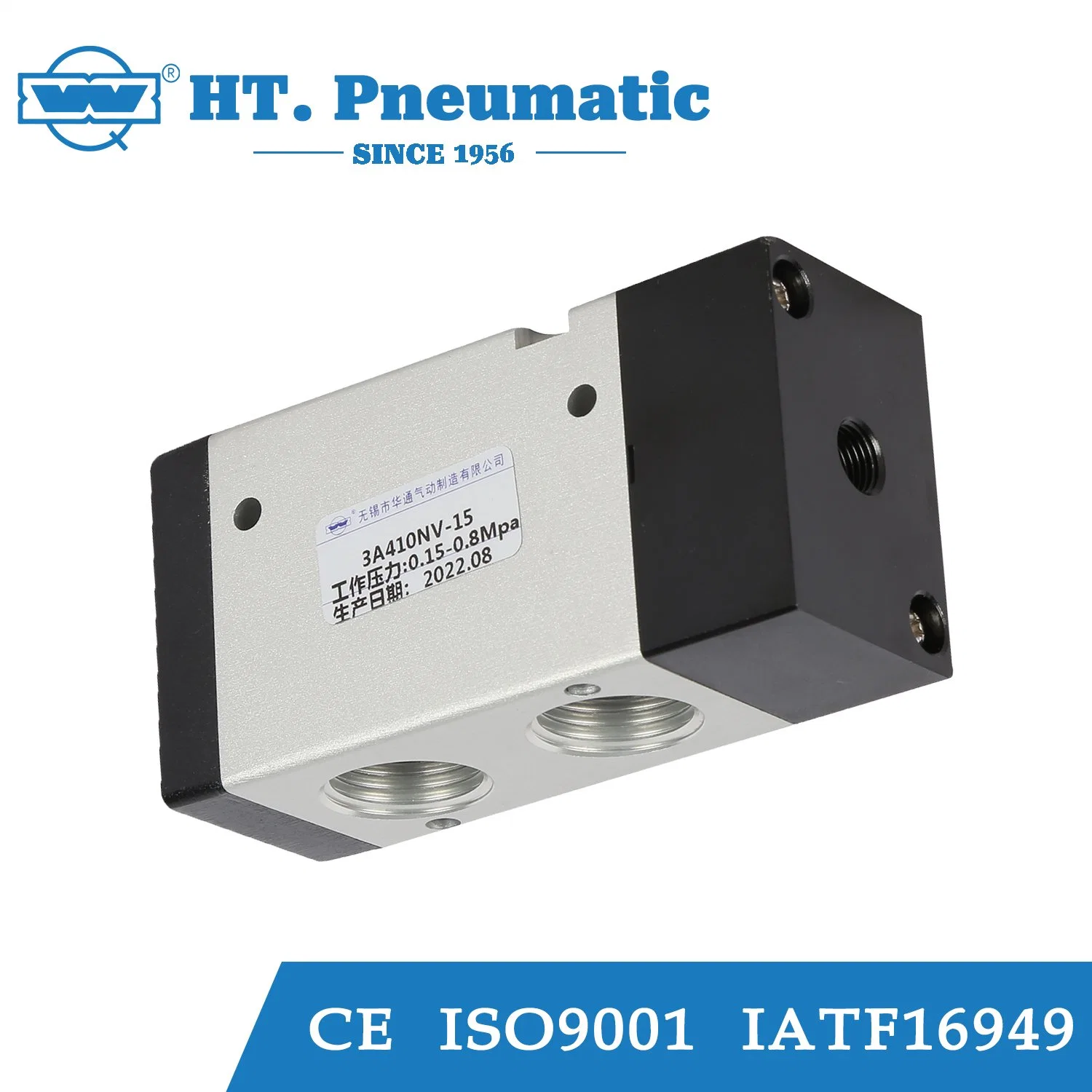 China Lieferant von Ventil 3A210-06 Elektromagnetische Luft Edelstahl-Magnetventil Ventil