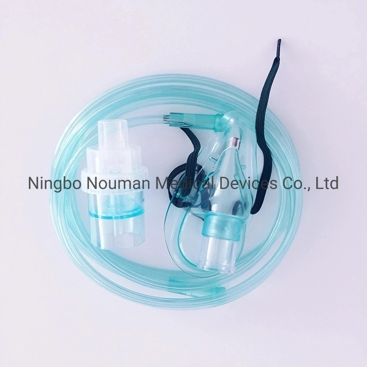 High Rate Aerosol Output with Nebulizer 6cc Jar Bottle Oxygen Nebulizer Mask