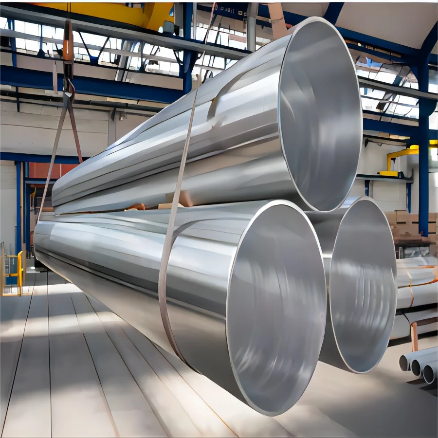 Aluminum Alloy Tube 7020 7075 T6 Cold Rolled Wall Thickness 2mm Seamless Aluminum Round Pipe