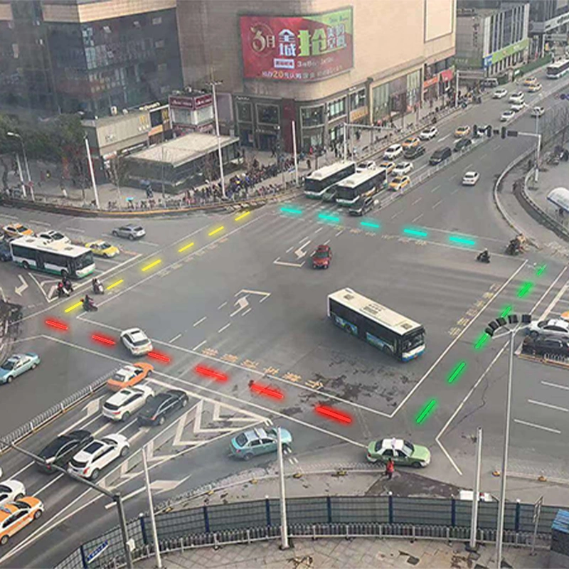 LED Waterproof Safe Streets for Pedestrians Crosswalk RGB Strip Lighting