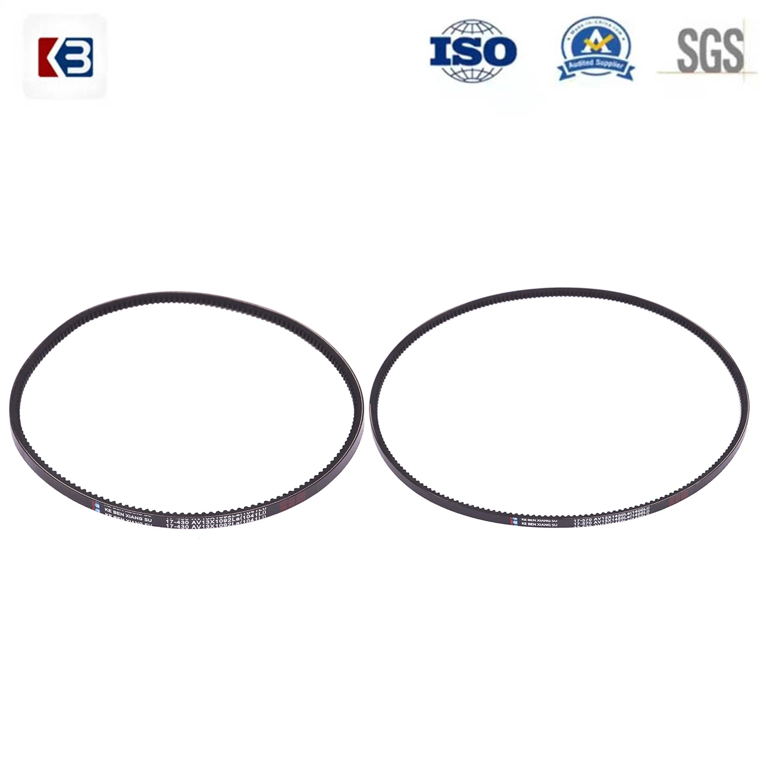 Keben Belt Top Rubber Toothed Drive Belt for Auto